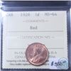 Image 1 : 1-cent 1928 ICCS Certified MS-64 Red