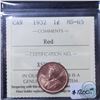 Image 1 : 1-cent 1932 ICCS Certified MS-65 Red. Tied for finest known, only 1 Higher!