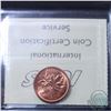 Image 2 : 1-cent 1965 Small Beads Pointed 5 ICCS Certified MS-66 Red