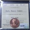 Image 1 : 1-cent 1970 ICCS Certified PL-67 Red Heavy Cameo. Finest known example.