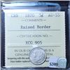 Image 1 : 5-cent 1870 Raised Border ICCS Certified AU-55