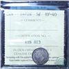 Image 1 : 5-cent 1872-H ICCS Certified EF-40
