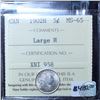 Image 1 : 5-cent 1902H Large H ICCS Certified MS-65