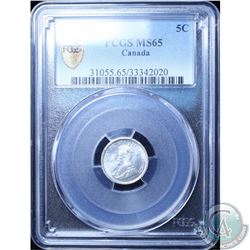 5-cent 1914 PCGS Certified MS-65! A Near Flawless coin with exception eye appeal and Lustrous fields