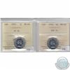 Image 1 : 5-cent 1953 SF NL & NSF FL ICCS Certified MS-65. 2pcs.