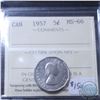 Image 1 : 5-cent 1957 ICCS Certified MS-66