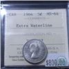 Image 1 : 5-cent 1964 Extra Waterline ICCS Certified MS-64