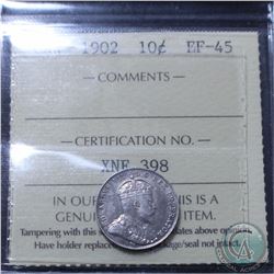 10-cent 1902 ICCS Certified EF-45