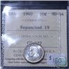 Image 1 : 10-cent 1940 Repunched '19' ICCS Certified MS-64