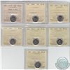 Image 1 : 10-cent 2005P, 2008 ,2010,2011,2012,2014 & 2015  All ICCS Certified MS-66. 7pcs