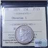 Image 1 : 25-cent 1870 Obverse 1 ICCS Certified F-15