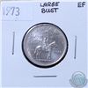 Image 1 : 25-cent 1973 Large Bust EF-40