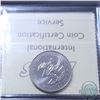 Image 2 : 25-cent 1992 Northwest Territories Rotated Die ICCS Certified MS-64
