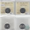 Image 1 : 25-cent 2015 Poppy & Flag ICCS Certified MS-67. 2pcs.