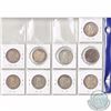 Image 2 : 50-cent: Lot of 9x 1934 Canada 50-cent Coins. Grade Range from Very Good to Fine Condition. 9 pcs