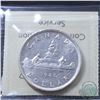 Image 2 : Silver $1 1947 Maple Leaf ICCS Certified MS-60