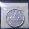 Image 2 : Silver $1 1947 Maple Leaf Double HP ICCS Certified VF-30