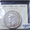 Image 1 : Silver $1 1948 ICCS Certified MS-60