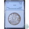 Image 1 : Silver $1 1959 National Numismatic Certification MS-65.  We recommend that you view the lot to form 