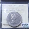 Nickel $1 1974 Double Yoke #2 ICCS Certified MS-65