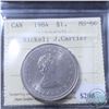 Nickel $1 1984 J. Cartier ICCS Certified MS-66. Tied for the finest known.