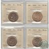 Image 1 : Loon $1 2004, 2006, 2008 & 2010 All Olympic loons Certified By ICCS in MS-66. 2006 & 2010 are both t