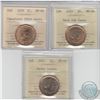 Image 1 : Loon $1 2009 Montreal Canadians, 2010 Navy & 2011 Parks Canada commemoratives all ICCS Certified MS-