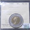 Image 1 : $2 1998 ICCS Certified MS-66