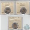 Image 1 : $2 1999 Nunavut,2000 Knowledge & 2008 Quebec City All ICCS Certified MS-66. 3pcs