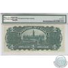 Image 2 : 1911 Dominion of Canada $1  DC-18d-I, Black Line, with Hyphen, series 'X', PMG Certified EF-40 EPQ! 