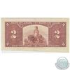 Image 2 : 1937 Bank of Canada Cut off Size $2. BC-22b, Gordon-Towers, S/N: T/B1542499 F-VF.  A part of the adj