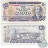 Image 1 : 1971 Bank of Canada Replacement $10. BC-49eA, Thiessen-Crow, S/N: EDX4982067 Choice UNC