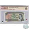 Image 1 : 1969 Bank of Canada Replacement $20. BC-50aA, Beattie-Rasminsky, S/N: *EA1546401, BCS UNC-60, Origin