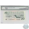 Image 2 : 1986 Bank of Canada  $20 BC-58a Thiessen-Crow "EIJ" Prefix without Serif's, PMG Certified Gem UNC-66