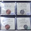 Image 1 : Group Lot, 2x ICCS Certified Canadian Test Tokens. Lot includes 1965 10-cent(TT-10.2B) 'Without RCM'