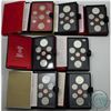 Image 1 : RCM Issue:  lot of 7 x 1973-1979 Canada Double Dollar Proof Sets (may be lightly toned) Sold as is. 