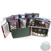 Image 1 : RCM Issue: lot of Proof sets from 1990-1999 (light toning, original packaging). 10 sets