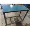 Image 1 : Steel High Top Work Table, 50"x24"x40.75"