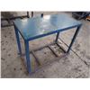 Image 1 : Steel High Top Work Table, 50"x24"x40.75"