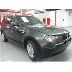 2005 - BMW X3!