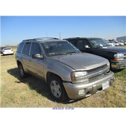 2002 - CHEVROLET TRAIL BLAZER
