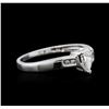 Image 1 : 10KT White Gold 0.31 ctw Diamond Ring