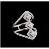 Image 1 : 1.08 ctw Diamond Ring - 14KT White Gold