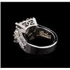 Image 3 : 5.91 ctw Diamond Ring - 14KT White Gold