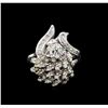 Image 2 : 1.64 ctw Diamond Ring - 14KT White Gold