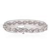 Image 2 : 14KT White Gold 1.63 ctw Diamond Bracelet