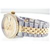 Image 7 : Rolex Two-Tone 1.00 ctw Diamond DateJust Men's Watch