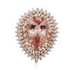 Image 2 : 14KT Rose Gold 10.67 ctw Morganite and Diamond Ring