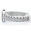 Image 8 : Rolex Stainless Steel Diamond And Emerald DateJust Ladies Watch