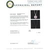 Image 3 : 14KT White Gold 0.93 ctw Diamond Pendant With Chain